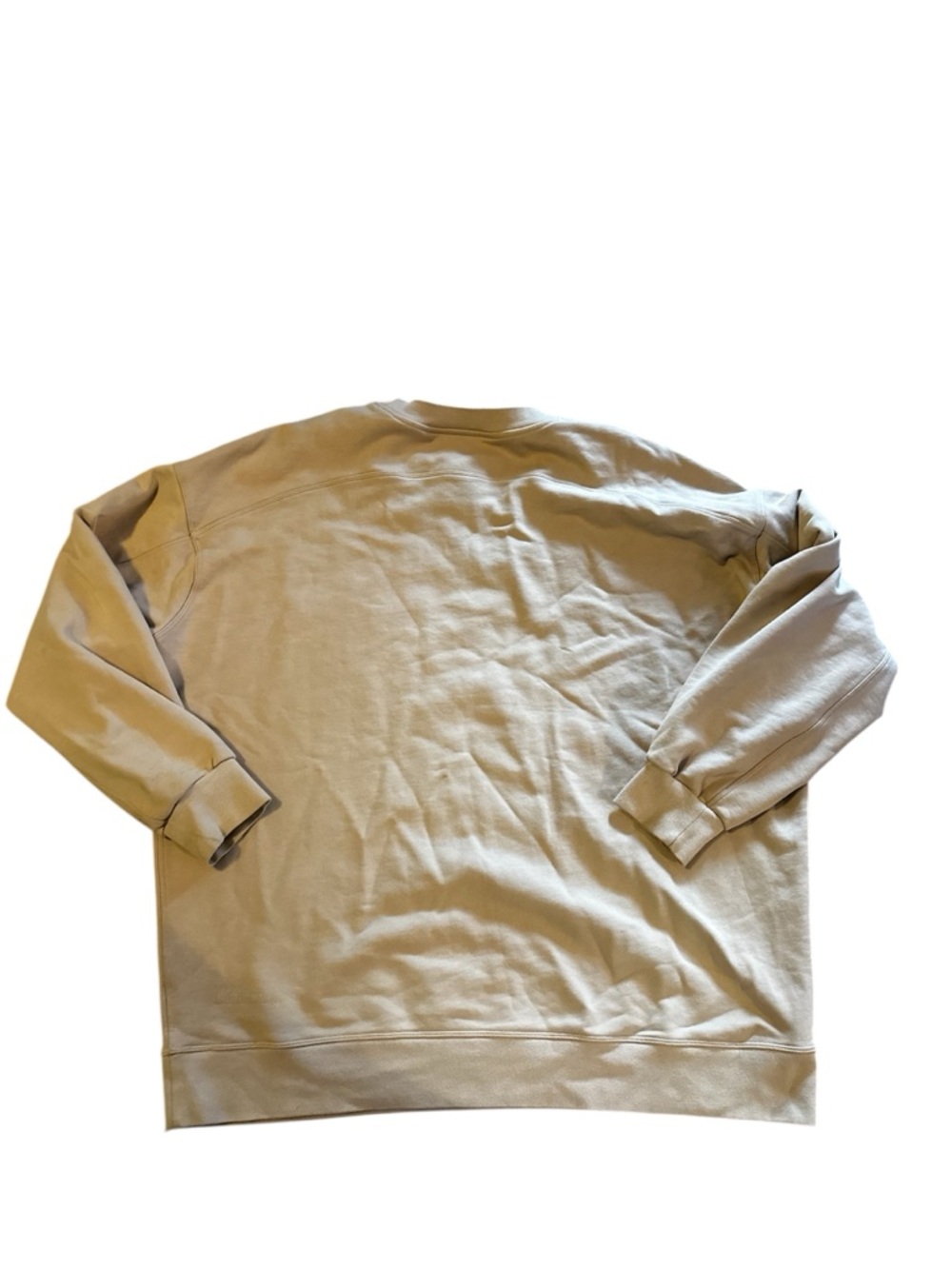 lululemon athletica Beige Crewneck Sweatshirt